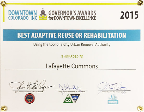 Governors Award for Best Adaptive Reuse or Rehabilitation